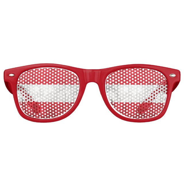 Gafas De Fiesta Retro Austria (Anverso)