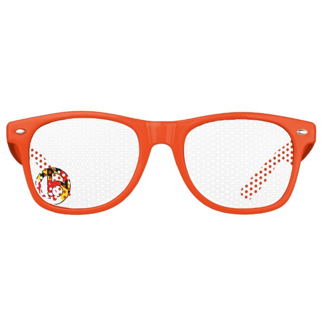 Gafas De Fiesta Retro Baltimore (Anverso)