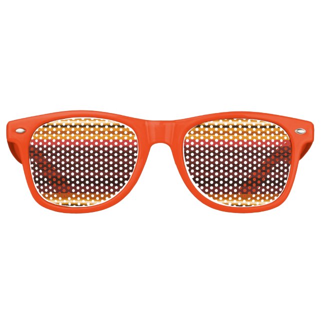 Gafas De Fiesta Retro Bandas de cosecha (Anverso)