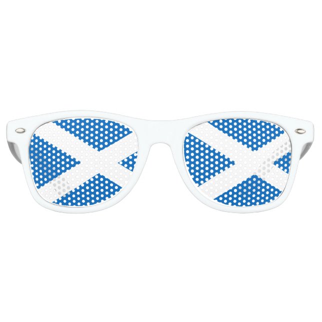 Gafas De Fiesta Retro Bandera de Escocia (Anverso)