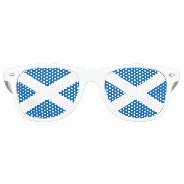 Gafas De Fiesta Retro Bandera de Escocia - Bandera escocesa (Anverso)