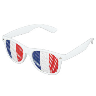 Gafas De Fiesta Retro Bandera de Francia
