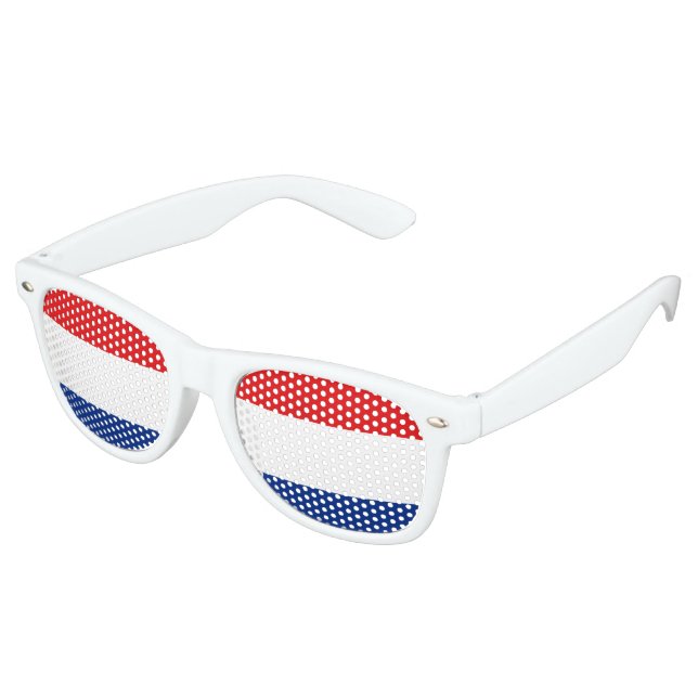 Gafas De Fiesta Retro Bandera de Holanda (Ángulo)