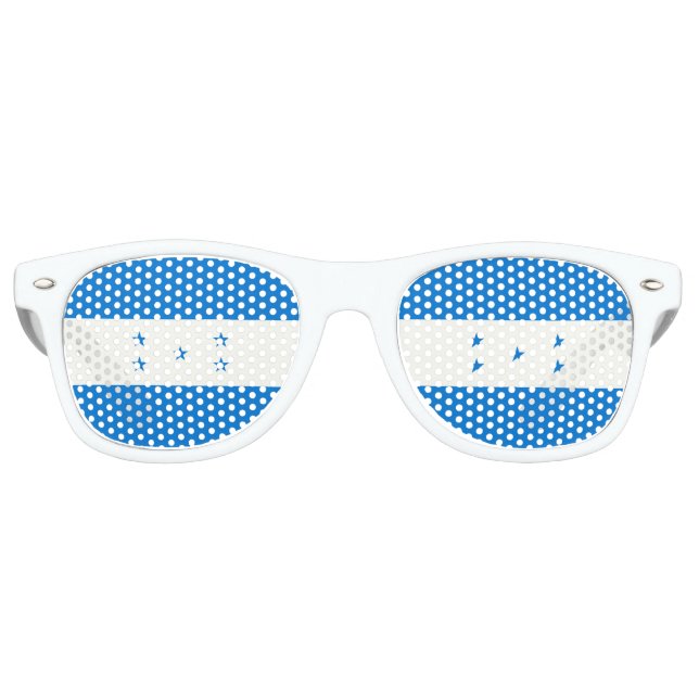 Gafas De Fiesta Retro Bandera de Honduras (Anverso)