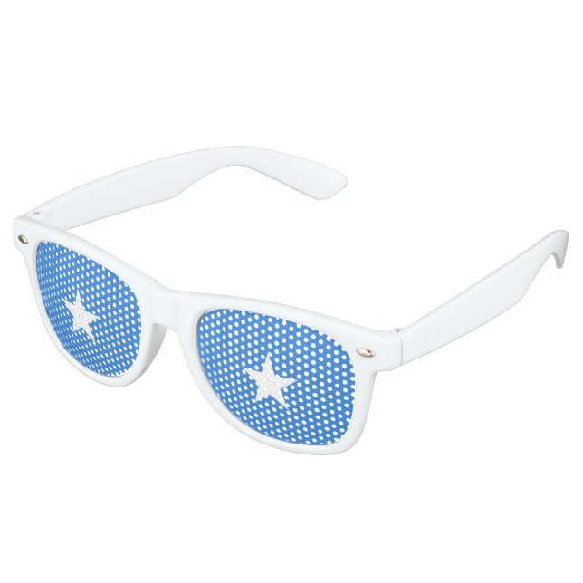 Gafas De Fiesta Retro Bandera de Somalia (Ángulo)
