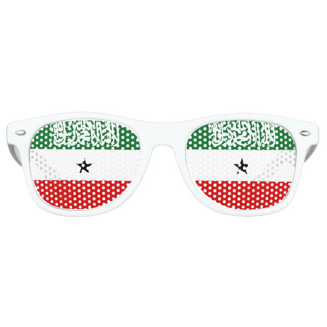Gafas De Fiesta Retro Bandera de Somaliland (Anverso)