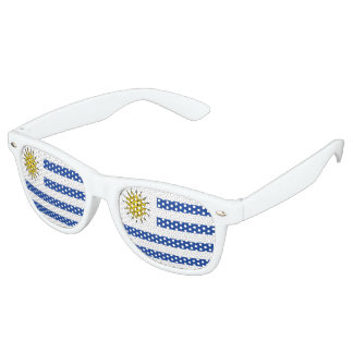 Gafas De Fiesta Retro Bandera de Uruguay