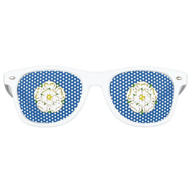 Gafas De Fiesta Retro Bandera de Yorkshire (Anverso)