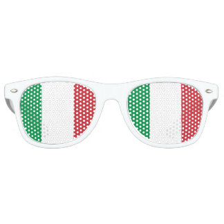 Gafas De Fiesta Retro Bandera italiana - Bandera de Italia - Italia