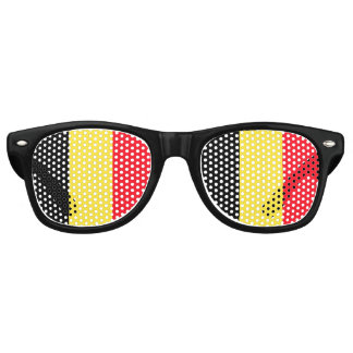 Gafas De Fiesta Retro Bandera nacional de Bélgica