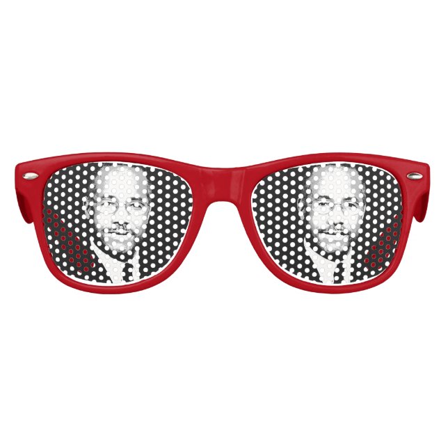 Gafas De Fiesta Retro Ben Carson Face (Anverso)