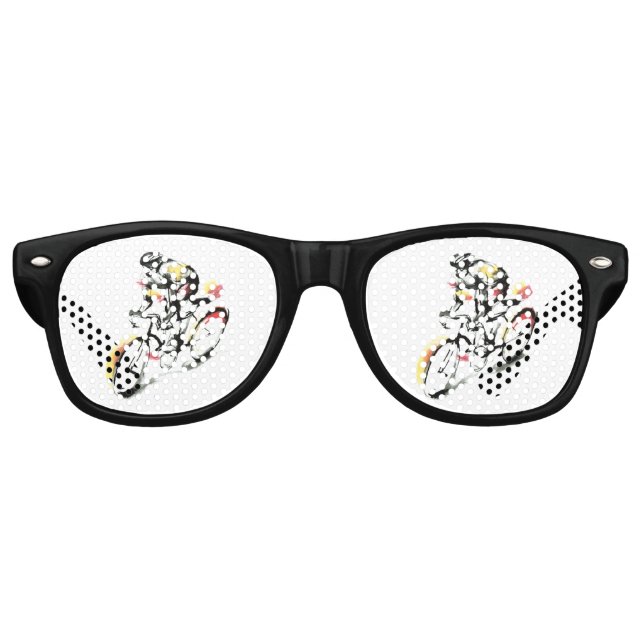 Gafas De Fiesta Retro Bicicleta de carretera (Anverso)