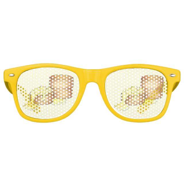 Gafas De Fiesta Retro Biscutas y cocina de cocina meridional de calidad (Anverso)