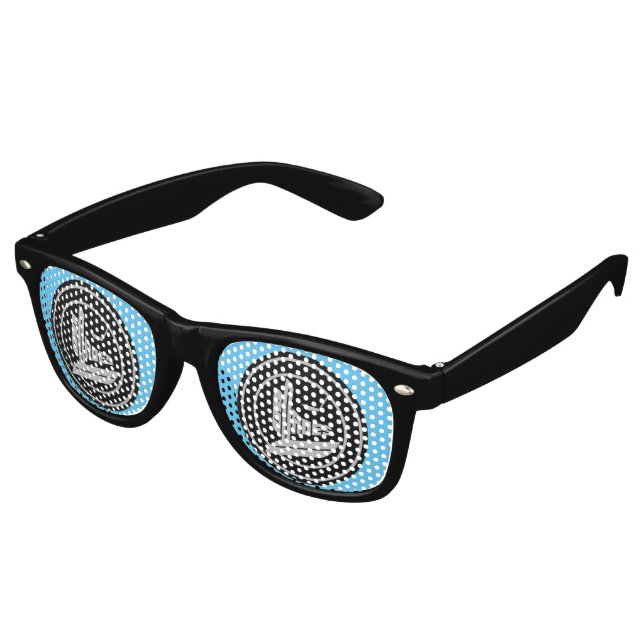 Gafas De Fiesta Retro Blades Shades (Ángulo)