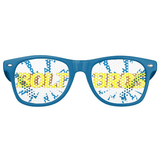 Gafas De Fiesta Retro Bolt Bros Shades 01 (Anverso)