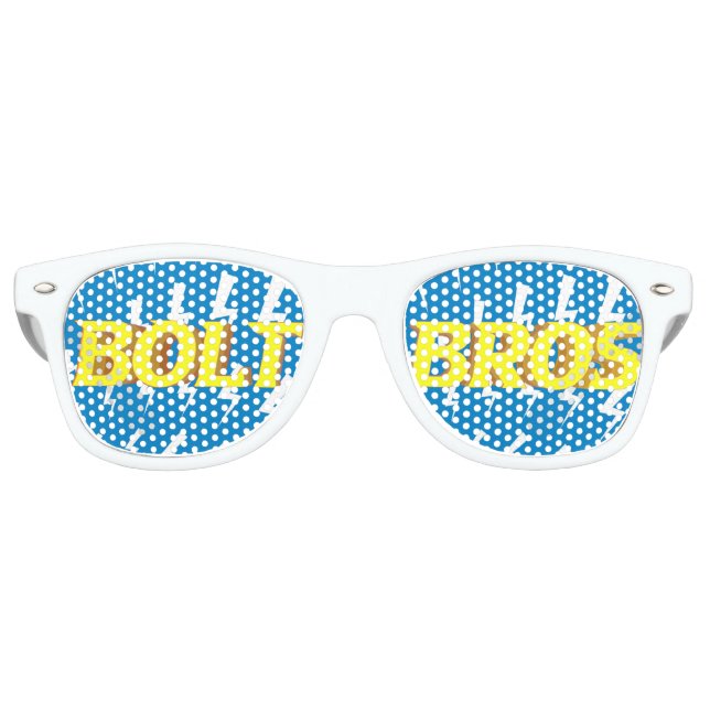 Gafas De Fiesta Retro Bolt Bros Shades 02 (Anverso)