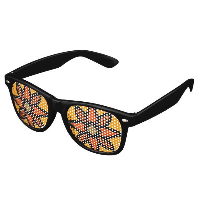 Gafas De Fiesta Retro Brandon (Ángulo)