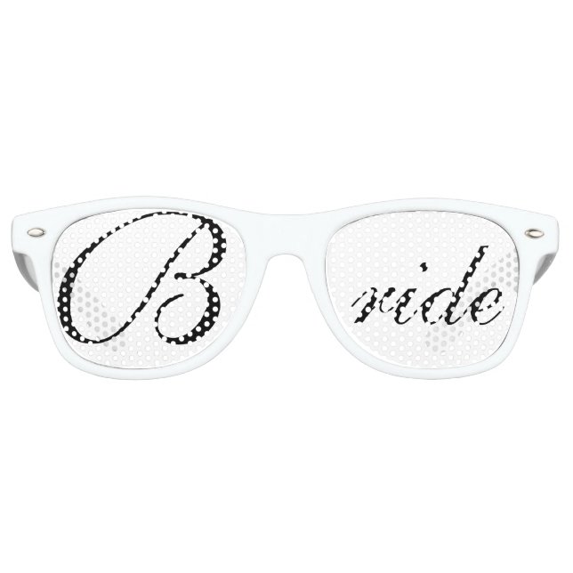 Gafas De Fiesta Retro BRIDE Fiestas Shades (Anverso)