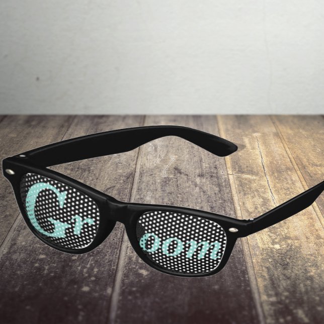 Gafas De Fiesta Retro BRIDE Recepcion Ducha Novia Boda Novia Groom (Subido por el creador)