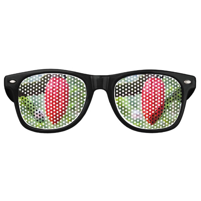 Gafas De Fiesta Retro caña de cacao (Anverso)