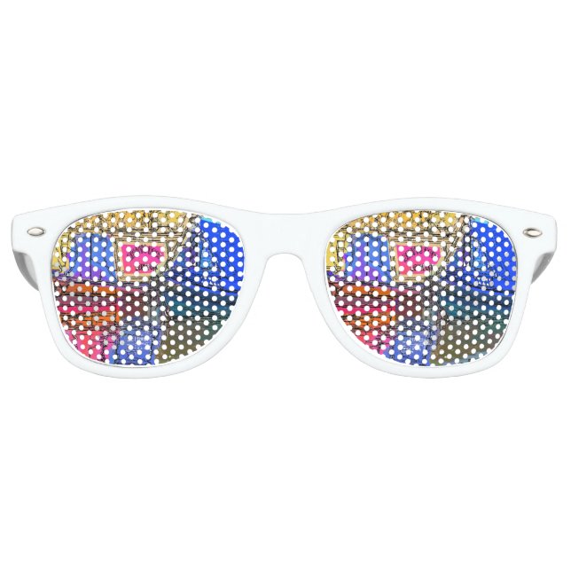 GAFAS DE FIESTA RETRO CANALES (Anverso)