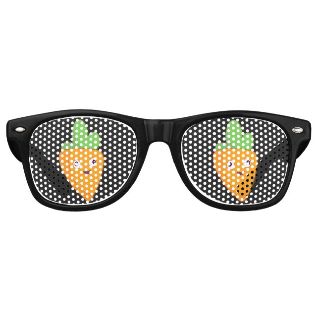 Gafas De Fiesta Retro Carrot Carrot Top Face 🥕 (Anverso)