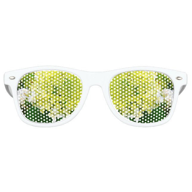 Gafas De Fiesta Retro Chartreuse Verde, Limelight Hortensia, (Anverso)