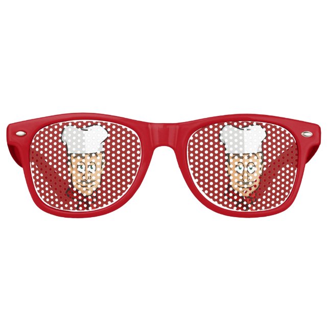 Gafas De Fiesta Retro Chef (Anverso)