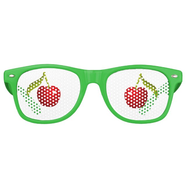 Gafas De Fiesta Retro Cherry Eyes (Anverso)