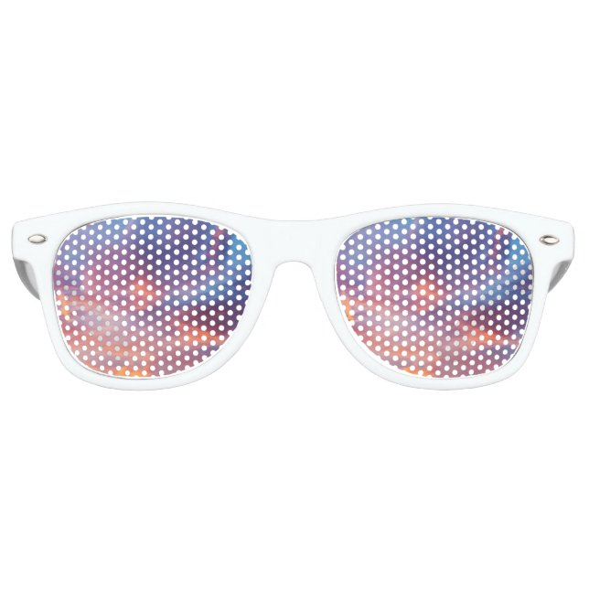 Gafas De Fiesta Retro cielo coqueto (Anverso)