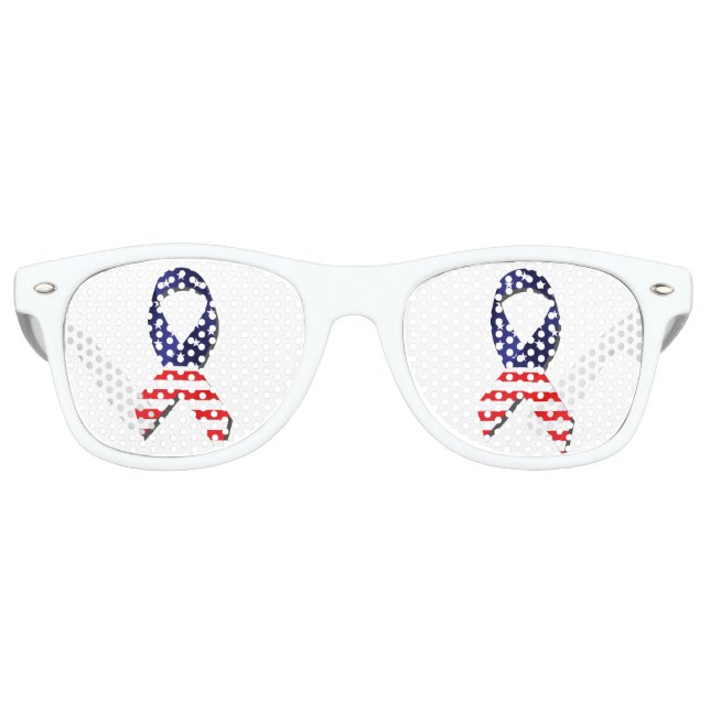 Gafas De Fiesta Retro Cinta USA (Anverso)