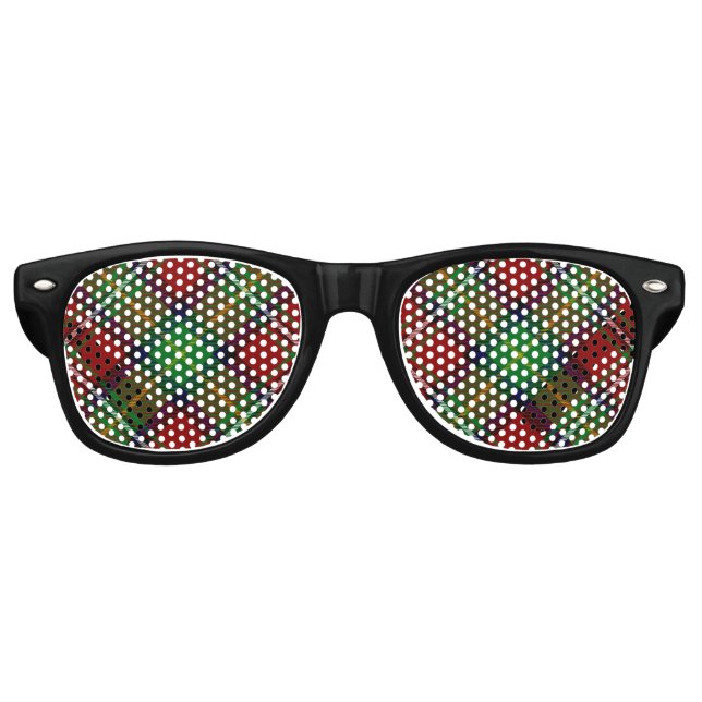 Gafas De Fiesta Retro Clan Boyd Tartan (Anverso)