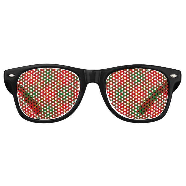 Gafas De Fiesta Retro Clan Bruce Tartan (Anverso)