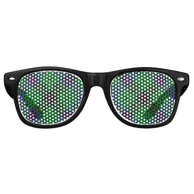 Gafas De Fiesta Retro Clan Davidson Tartan (Anverso)