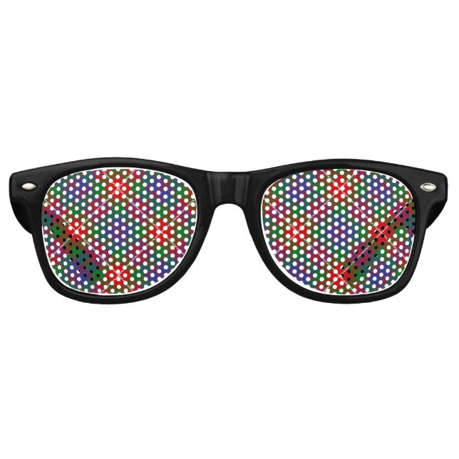 Gafas De Fiesta Retro Clan Fraser de Lovat Tartán (Anverso)