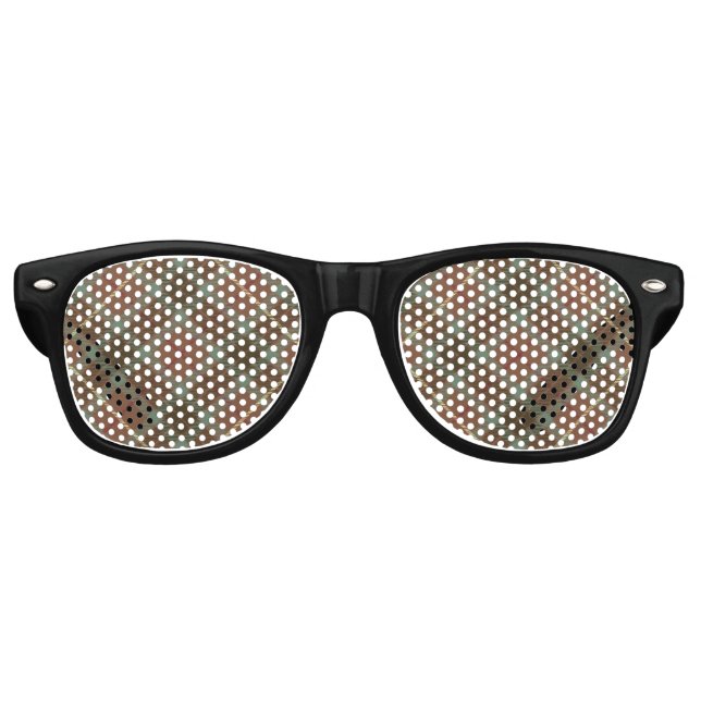 Gafas De Fiesta Retro Clan Fraser Hunting Weathered Tartan (Anverso)