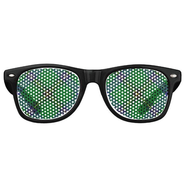 Gafas De Fiesta Retro Clan Henderson Tartan (Anverso)