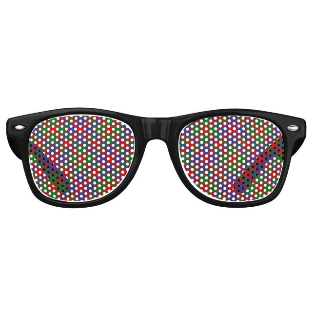 Gafas De Fiesta Retro Clan MacGowan Tartan (Anverso)