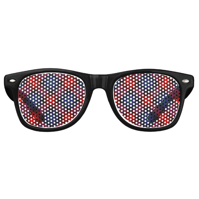 Gafas De Fiesta Retro Clan MacLachlan Tartan (Anverso)