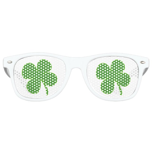 Gafas De Fiesta Retro Clovers (Anverso)