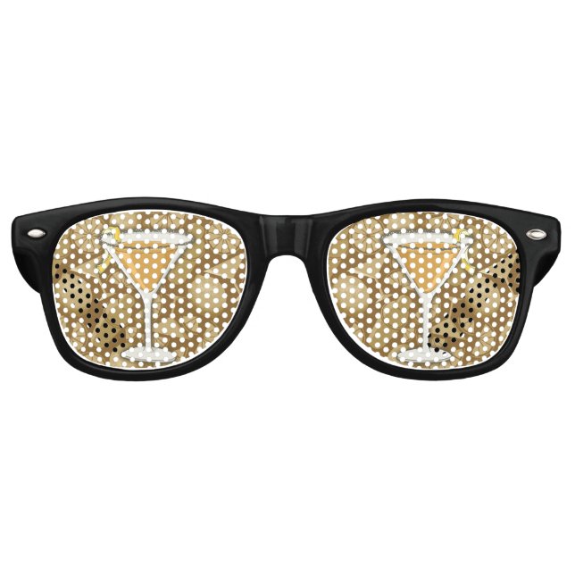 Gafas De Fiesta Retro Cóctel de Sidecar (Anverso)