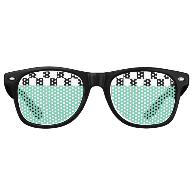 Gafas De Fiesta Retro comprobadores retro (Anverso)