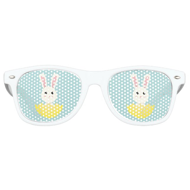 Gafas De Fiesta Retro Conejito de Pascua (Anverso)
