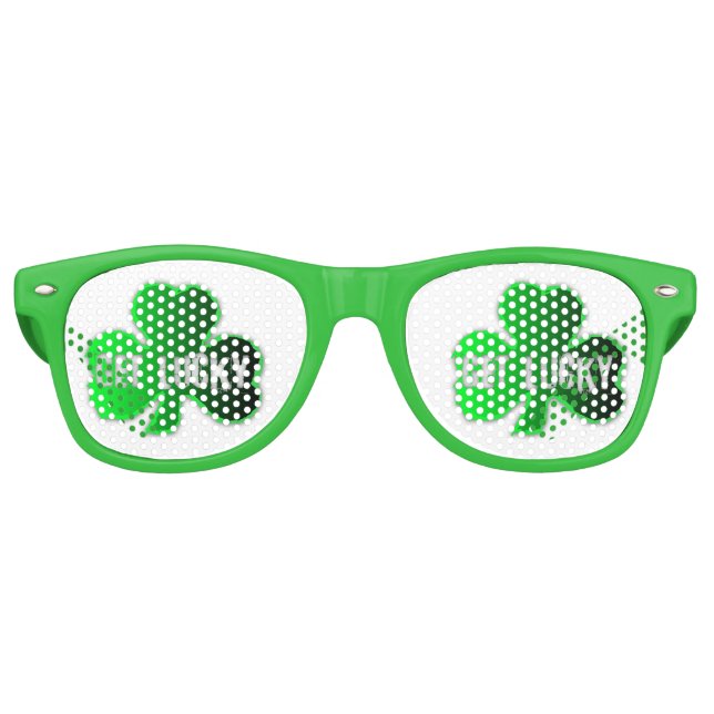 Gafas De Fiesta Retro Consigue Glasgos Fiestas St Patrick Retro (Anverso)