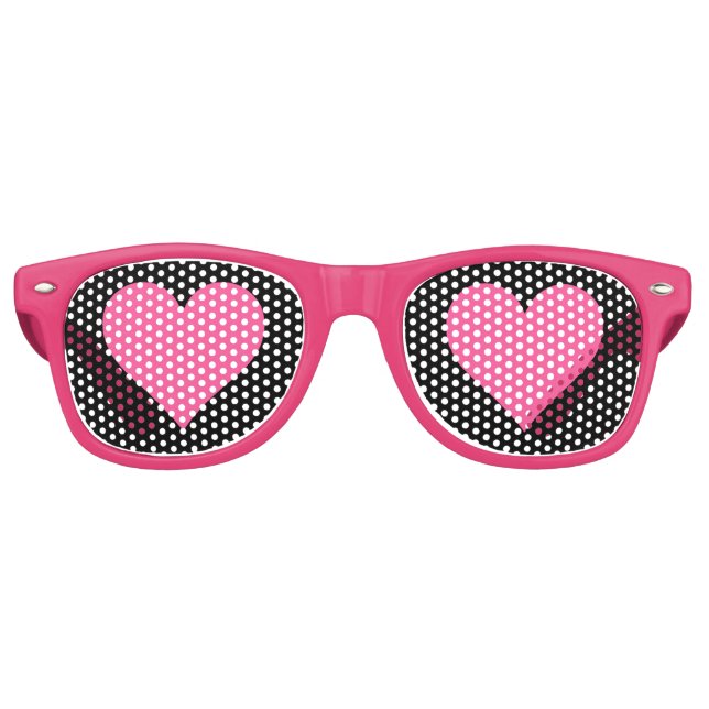 Gafas De Fiesta Retro "Corazón” (Anverso)