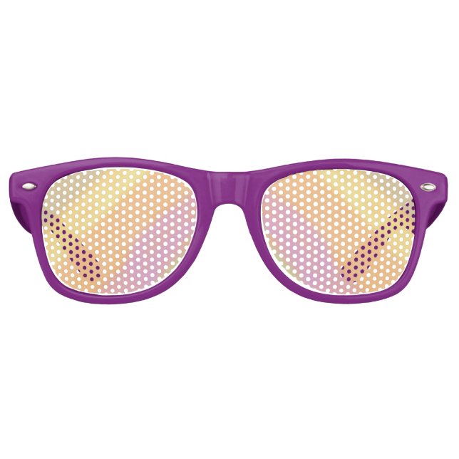 Gafas De Fiesta Retro Cotton Candy Colors (Anverso)