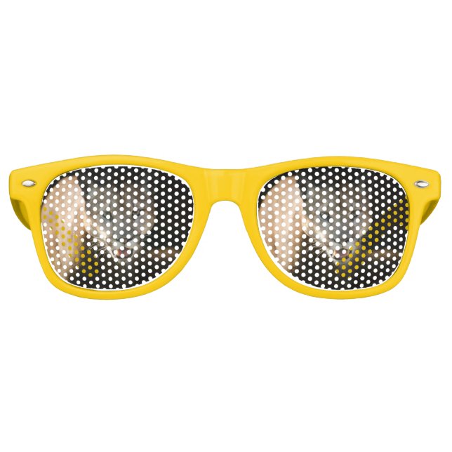 Gafas De Fiesta Retro Cougar Fiestas Shades (Anverso)