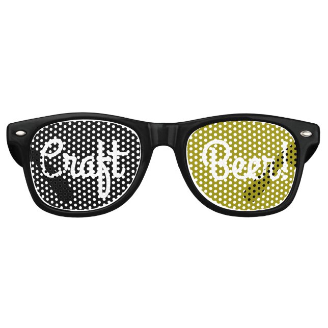 Gafas De Fiesta Retro Craft Beer (Anverso)