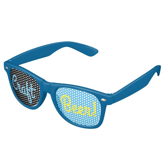 Gafas De Fiesta Retro Craft Beer 3 (Ángulo)