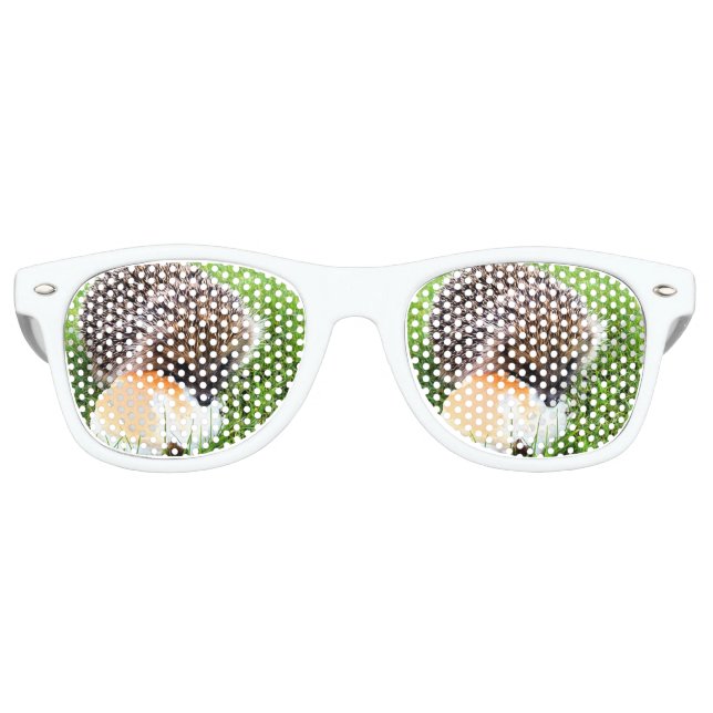 GAFAS DE FIESTA RETRO CUTE HEDGEHOG (Anverso)